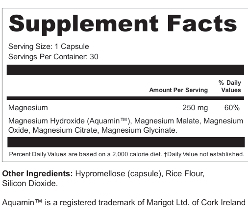 Supplement Facts for Flux